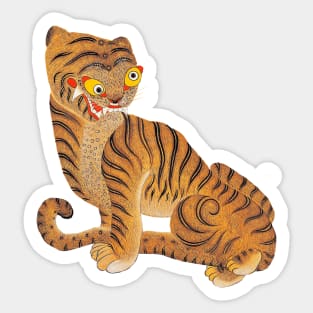 Korean tiger, MINHWA Sticker